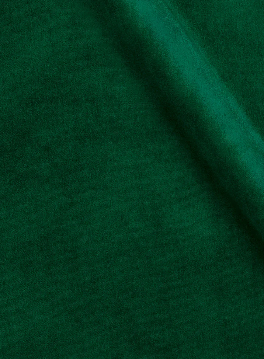 Emerald Green Velvet Pants - Image 3