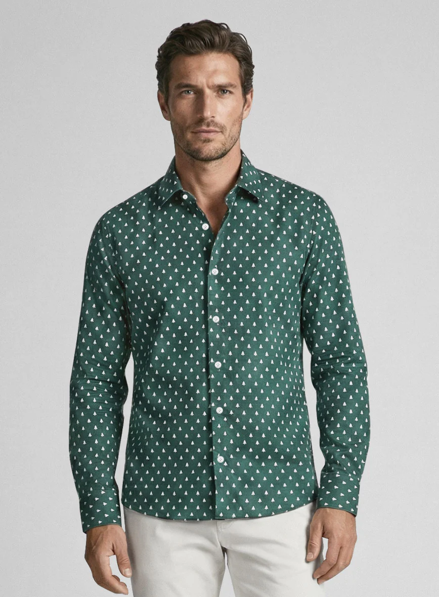 Evergreen Trail Cotton Shirt