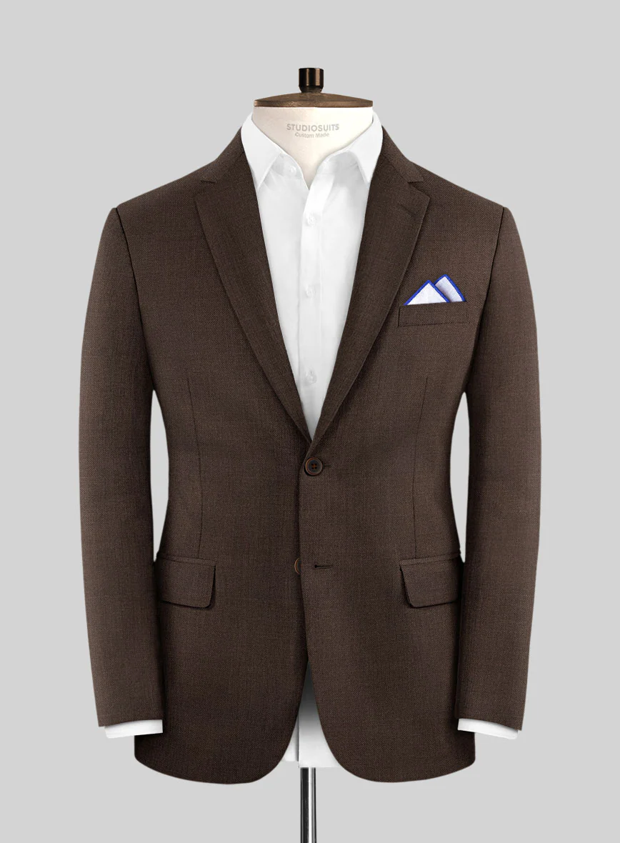 Fresco Brown Wool Jacket