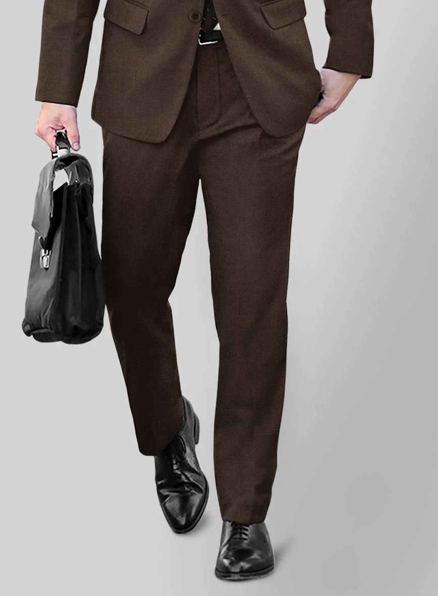 Fresco Brown Wool Suit - Image 5