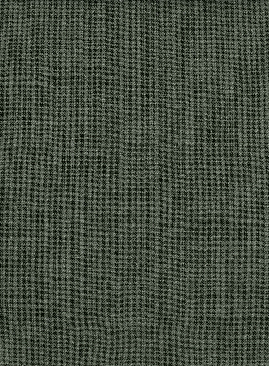 Fresco Green Wool Pants - Image 3