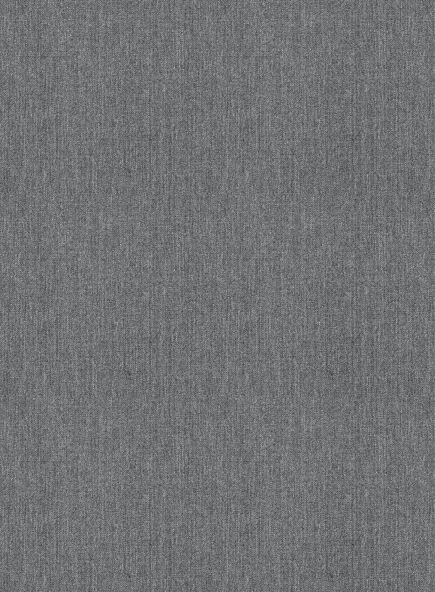 Frosted Mid Gray Terry Rayon Jacket - Image 2