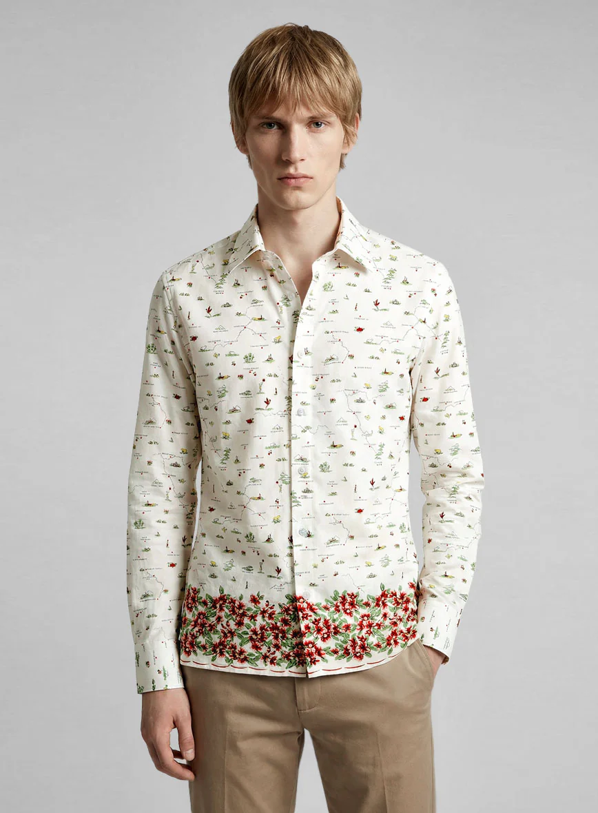 Garden Muse Cotton Shirt