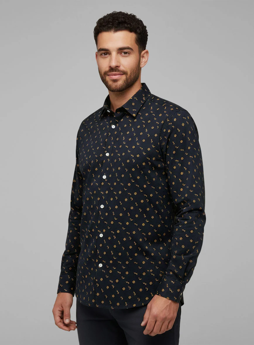 Golden Helm Cotton Shirt