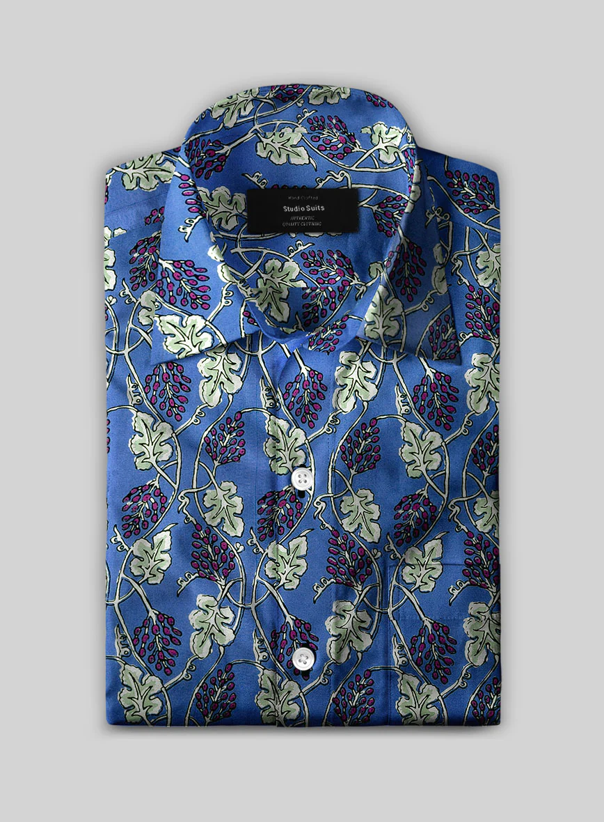 Grapevine Cotton Lycra Shirt