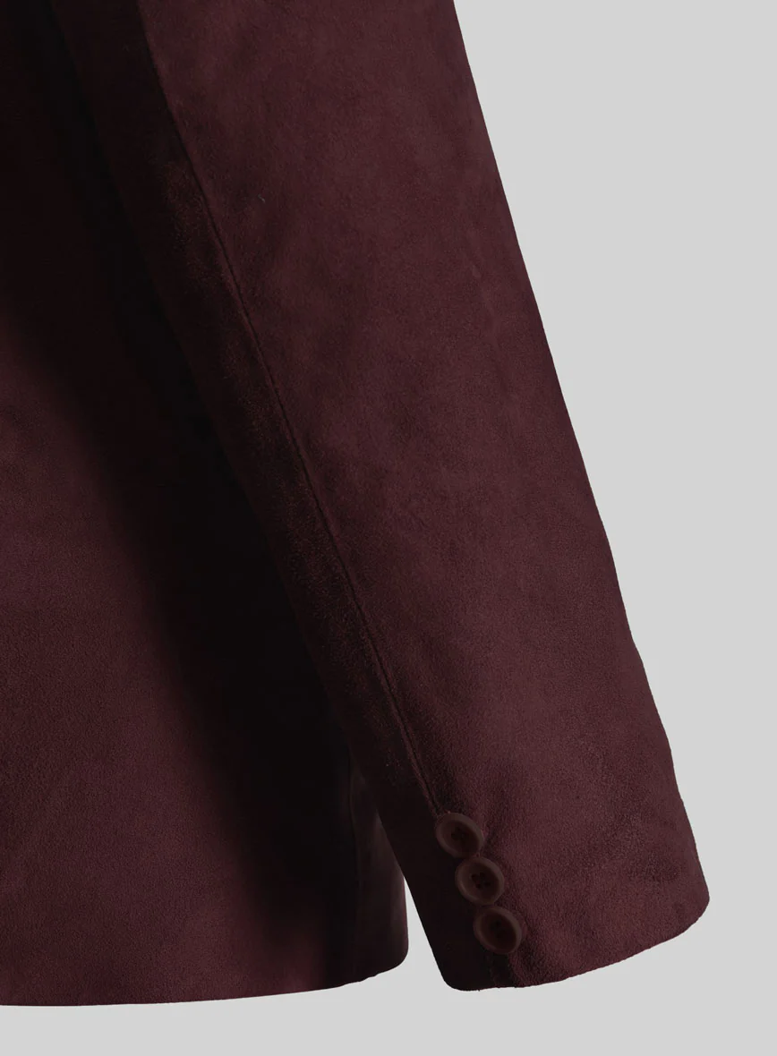 Grapevine Suede Leather Blazer - Image 4