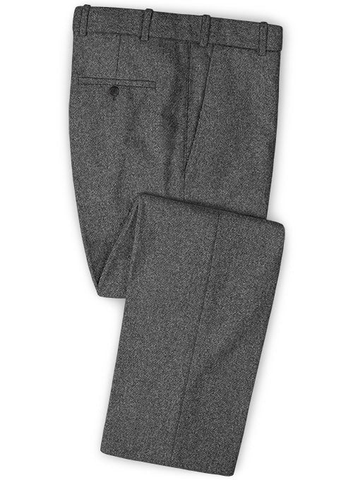 Gray Heavy Tweed Suit - Image 6