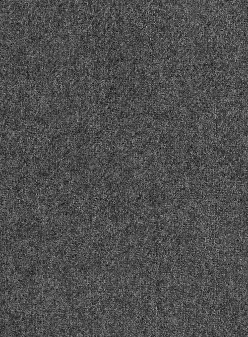 Gray Heavy Tweed Double Breasted Suit - Image 4