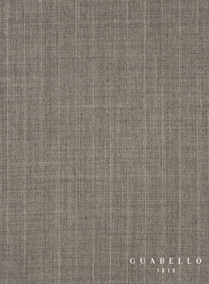 Guabello Brown Chalkstripe Suit - Image 6