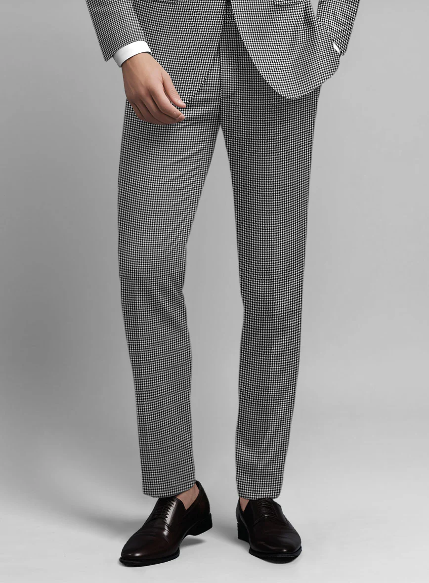 Guabello BW Houndstooth Pants - Image 2