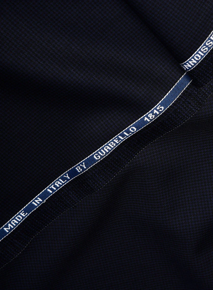Guabello Dark Blue Houndstooth Suit - Image 7