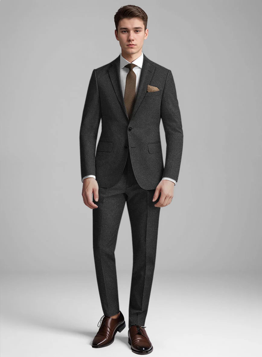 Guabello Dark Gray Hazy Suit