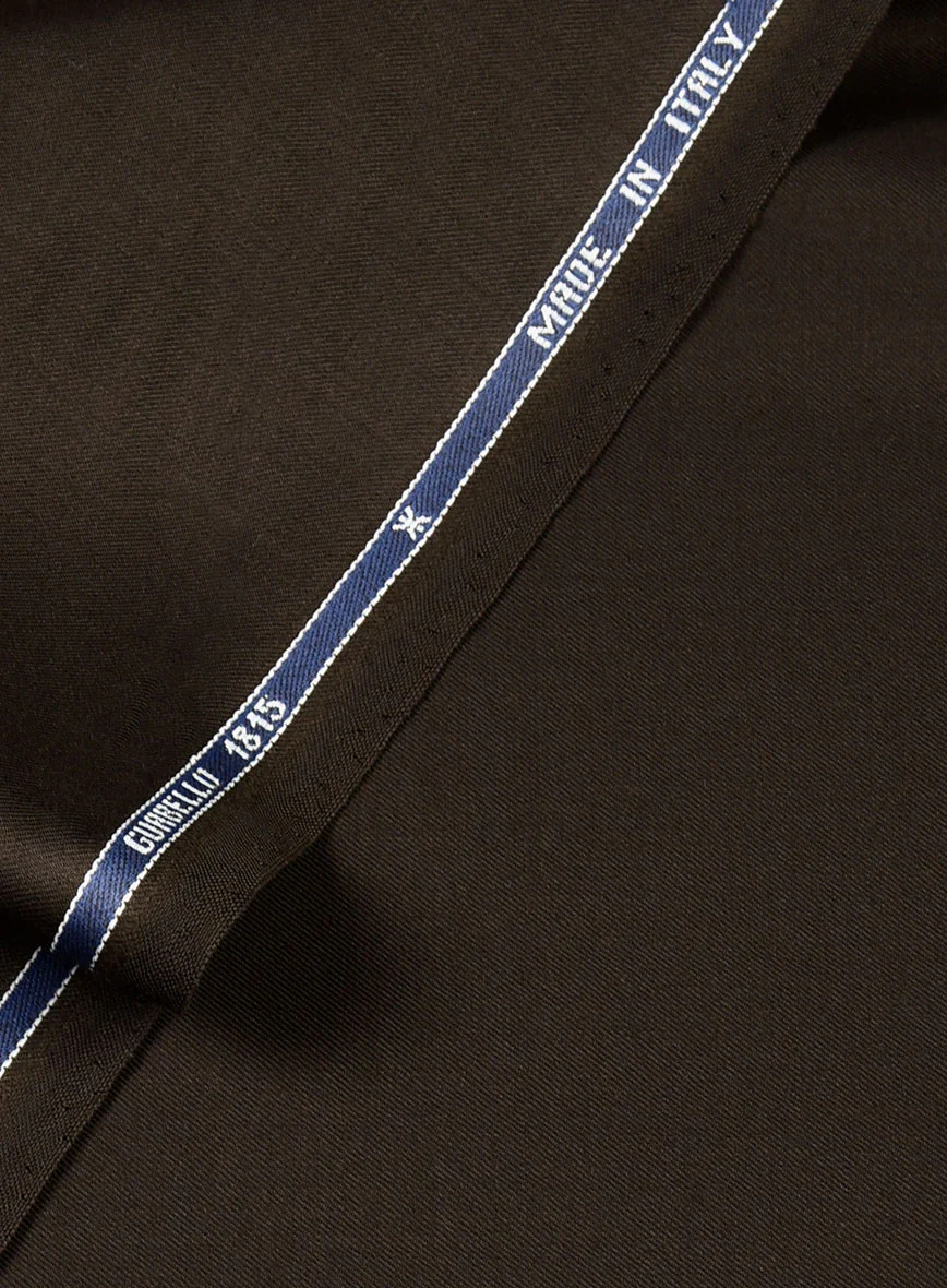 Guabello Espresso Brown Twill Suit - Image 7