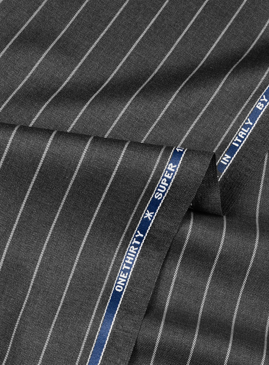 Guabello Gray Rope Stripe Jacket - Image 3