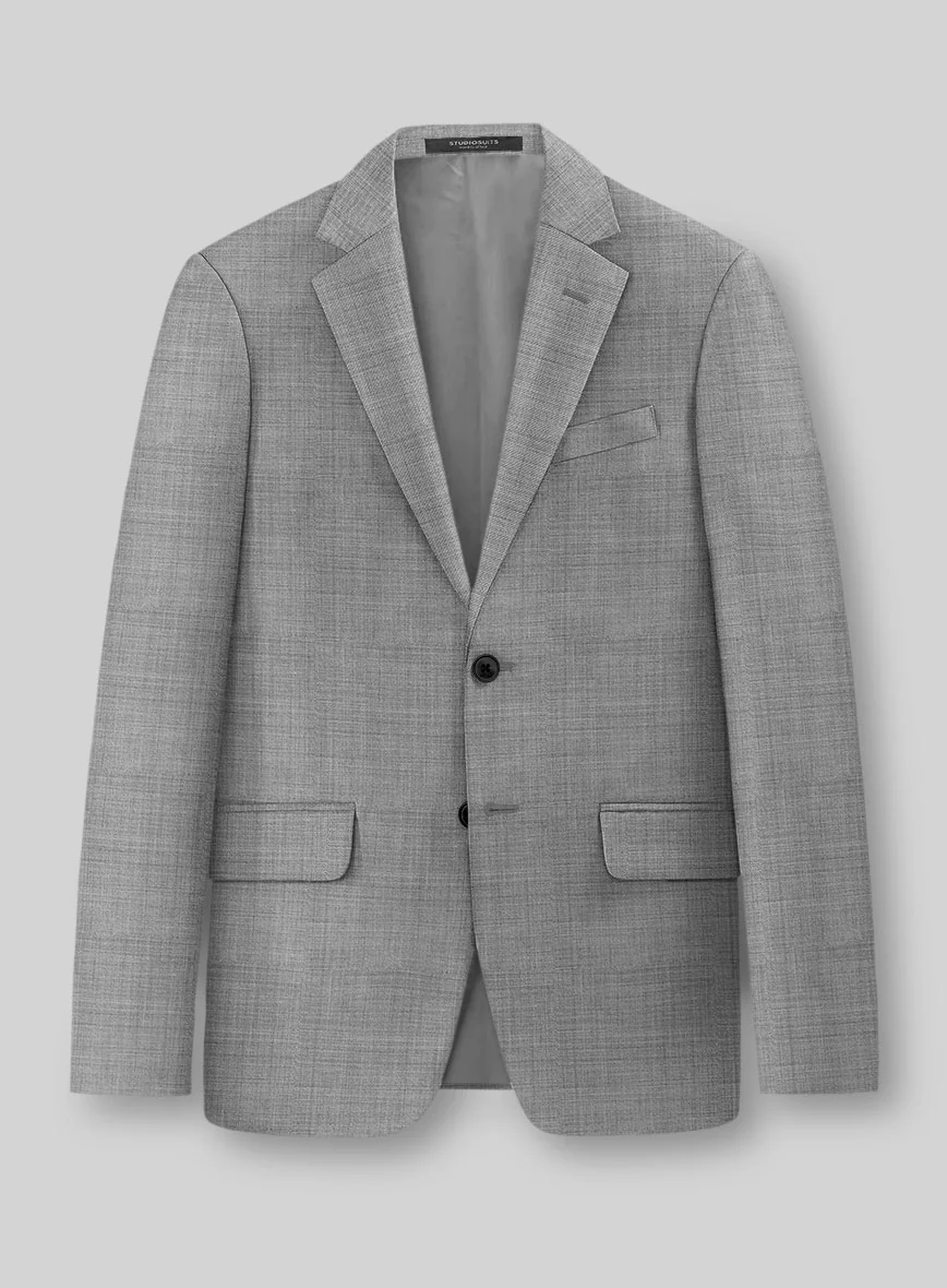Guabello Light Gray Sharkskin Jacket