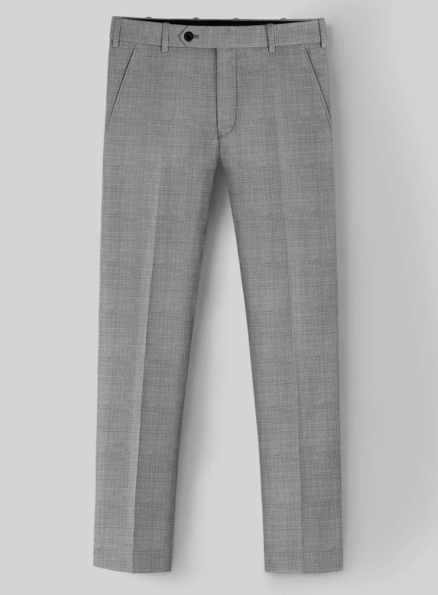 Guabello Light Gray Sharkskin Suit - Image 4
