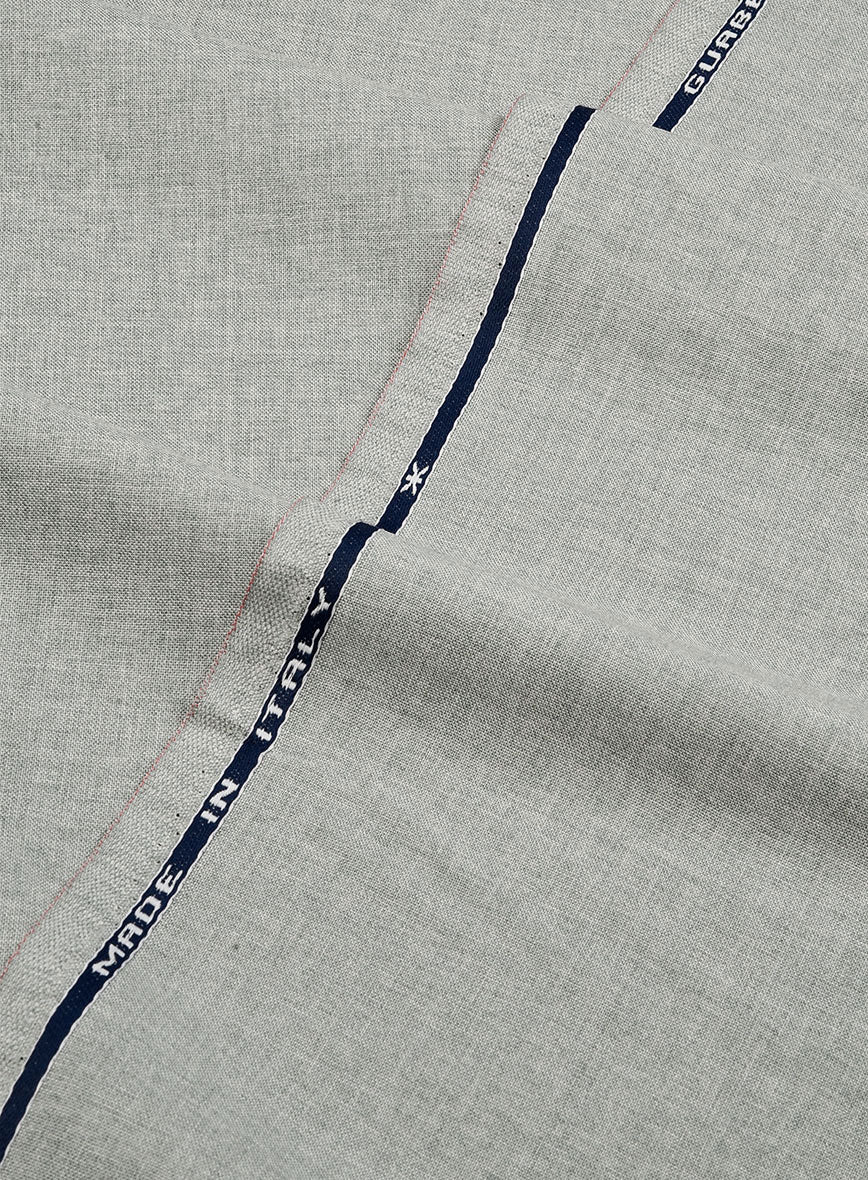 Guabello Tropical Light Gray Pants - Image 3