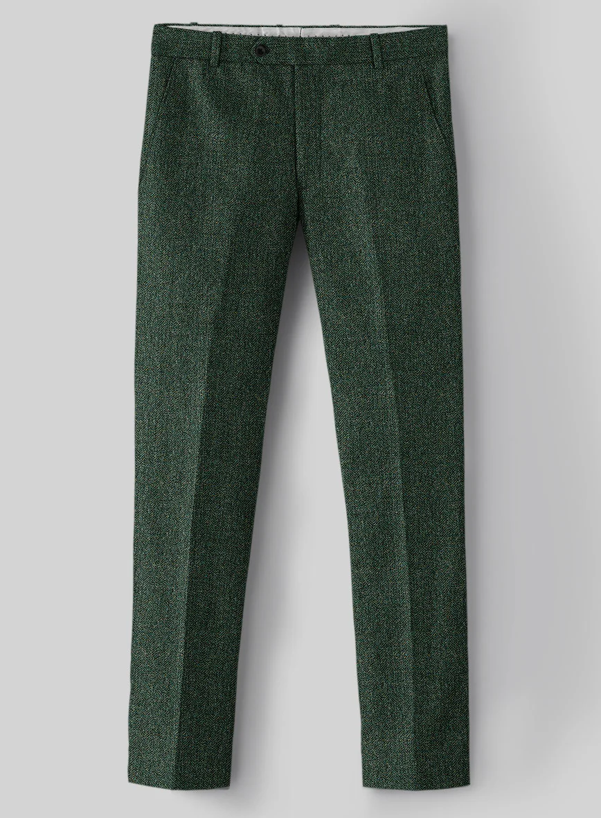 Haberdasher Green Tweed Pants - Image 2