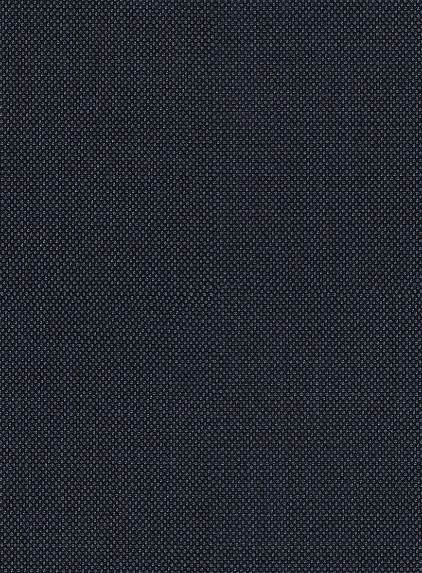 Hardy Minnis Blue Birdseye Wool Jacket - Image 3