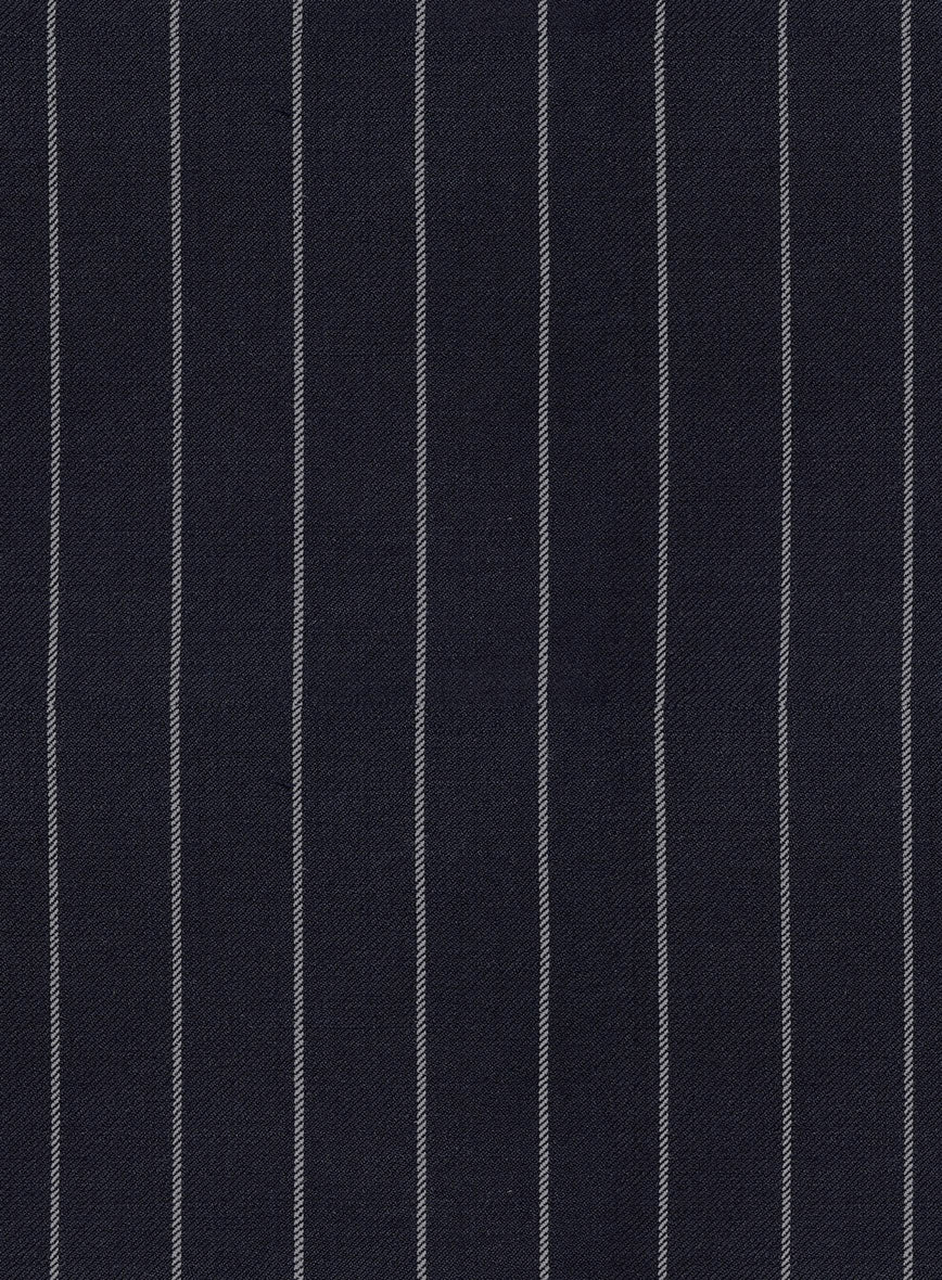 Hardy Minnis Blue Rope Stripe Wool Jacket - Image 3