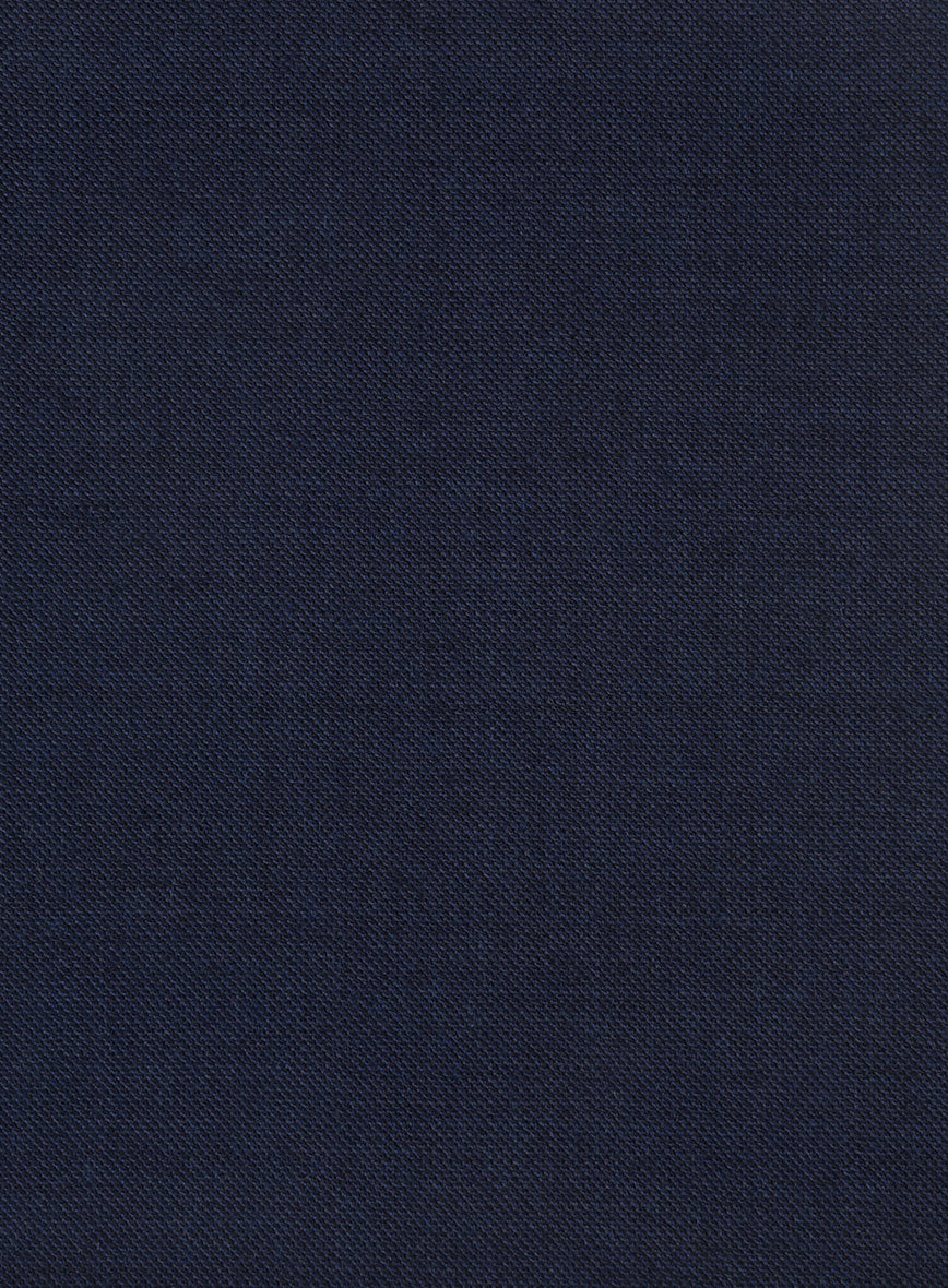 Hardy Minnis Blue Sharkskin Wool Jacket - Image 4