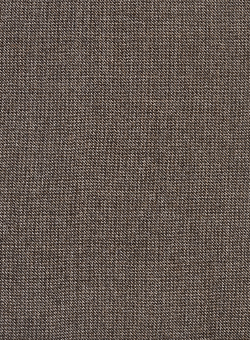 Hardy Minnis Brown Sharkskin Wool Jacket - Image 4