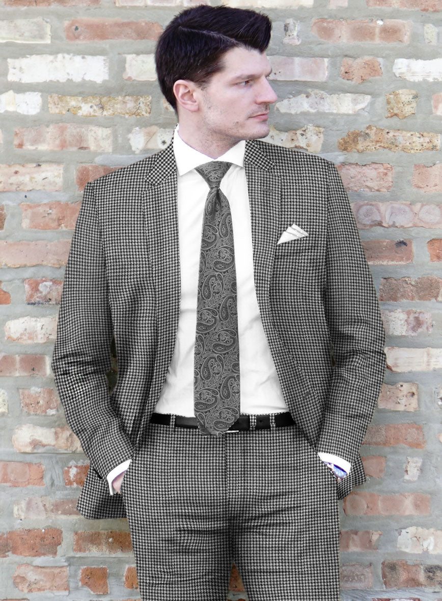 Hardy Minnis BW Houndstooth Wool Suit - Image 4