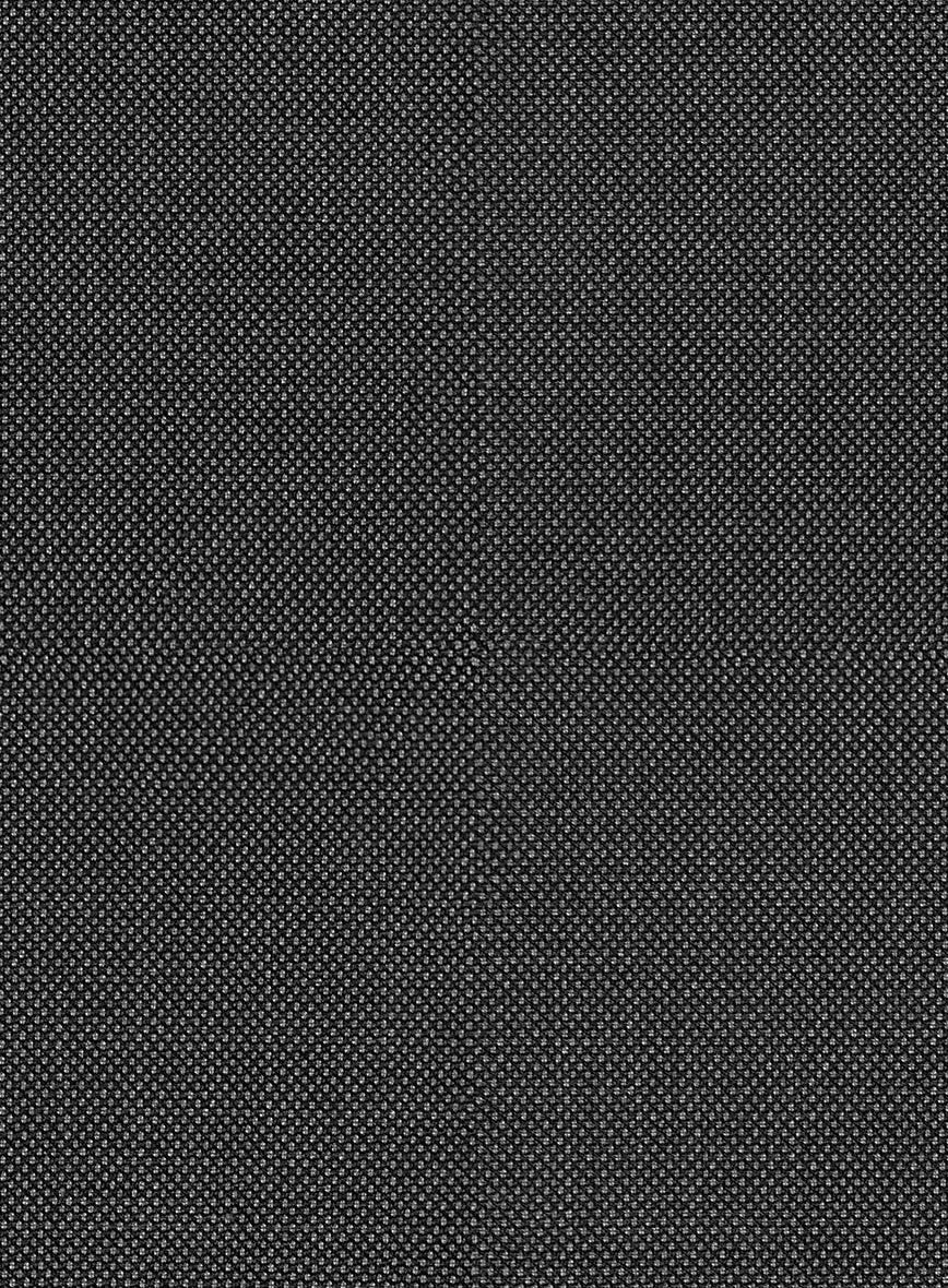 Hardy Minnis Charcoal Birdseye Wool Jacket - Image 3