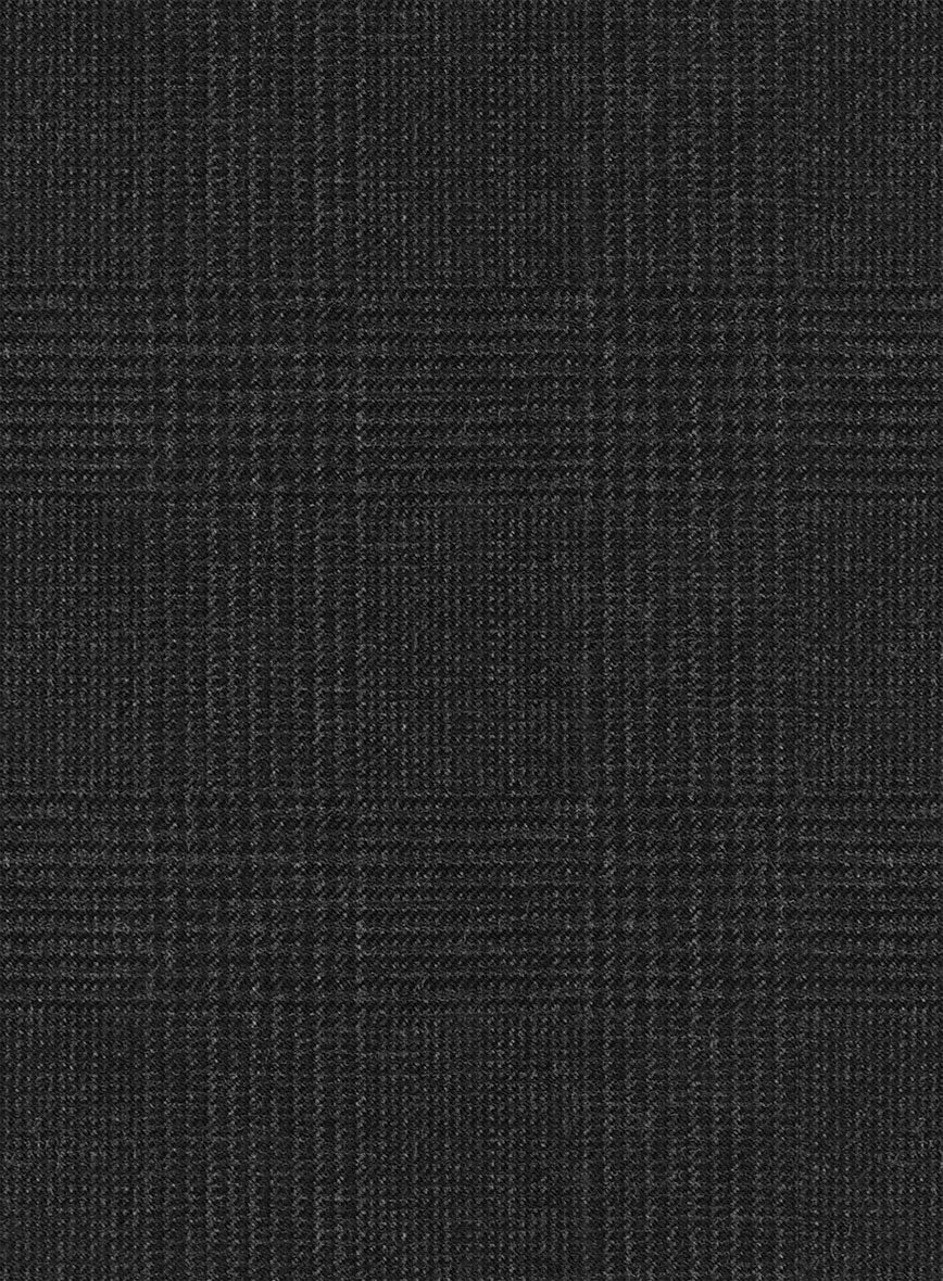 Hardy Minnis Charcoal Glen Wool Suit - Image 8