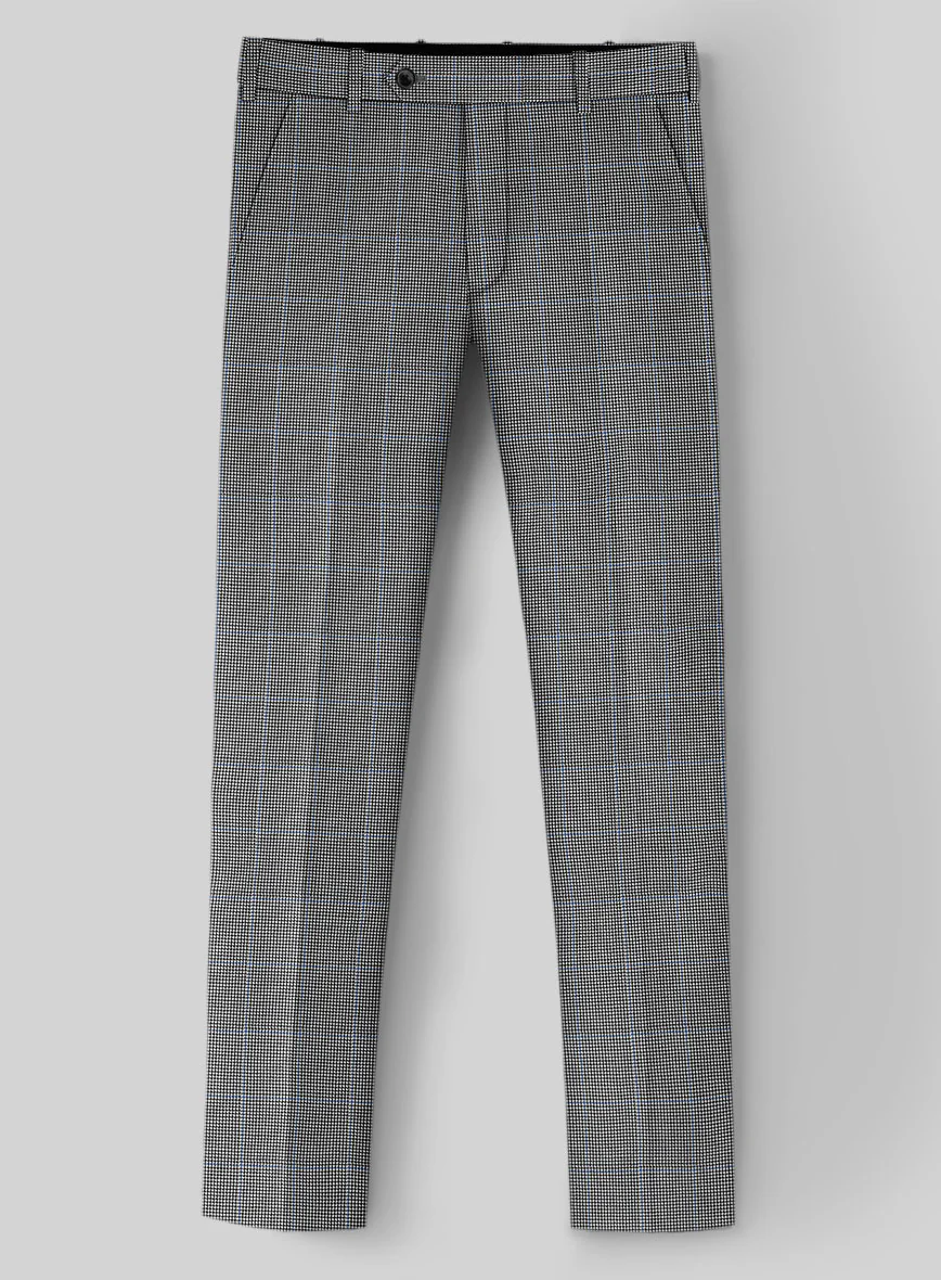 Hardy Minnis Houndstooth Check Wool Pant