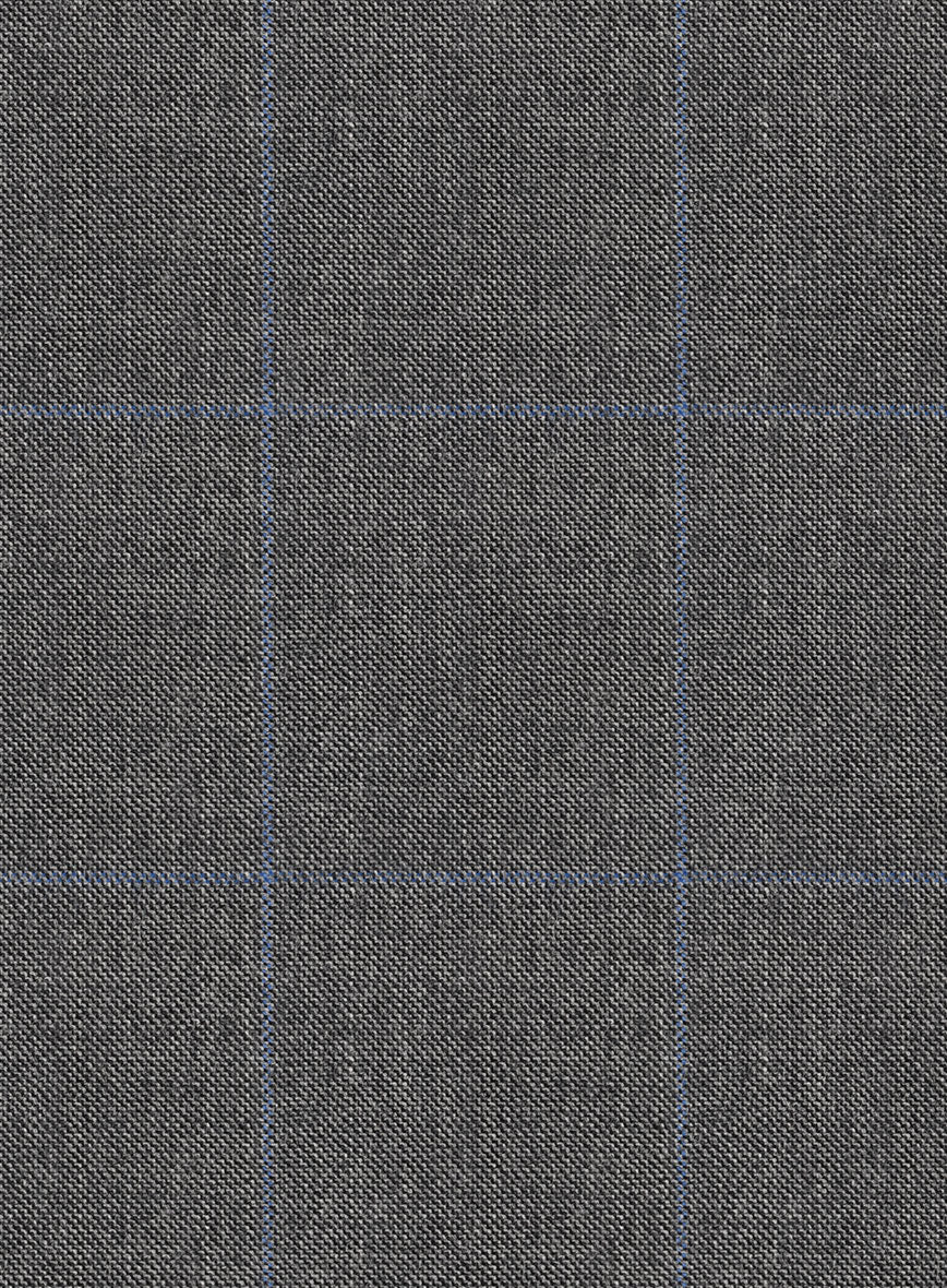 Hardy Minnis Pane Gray Wool Suit - Image 8