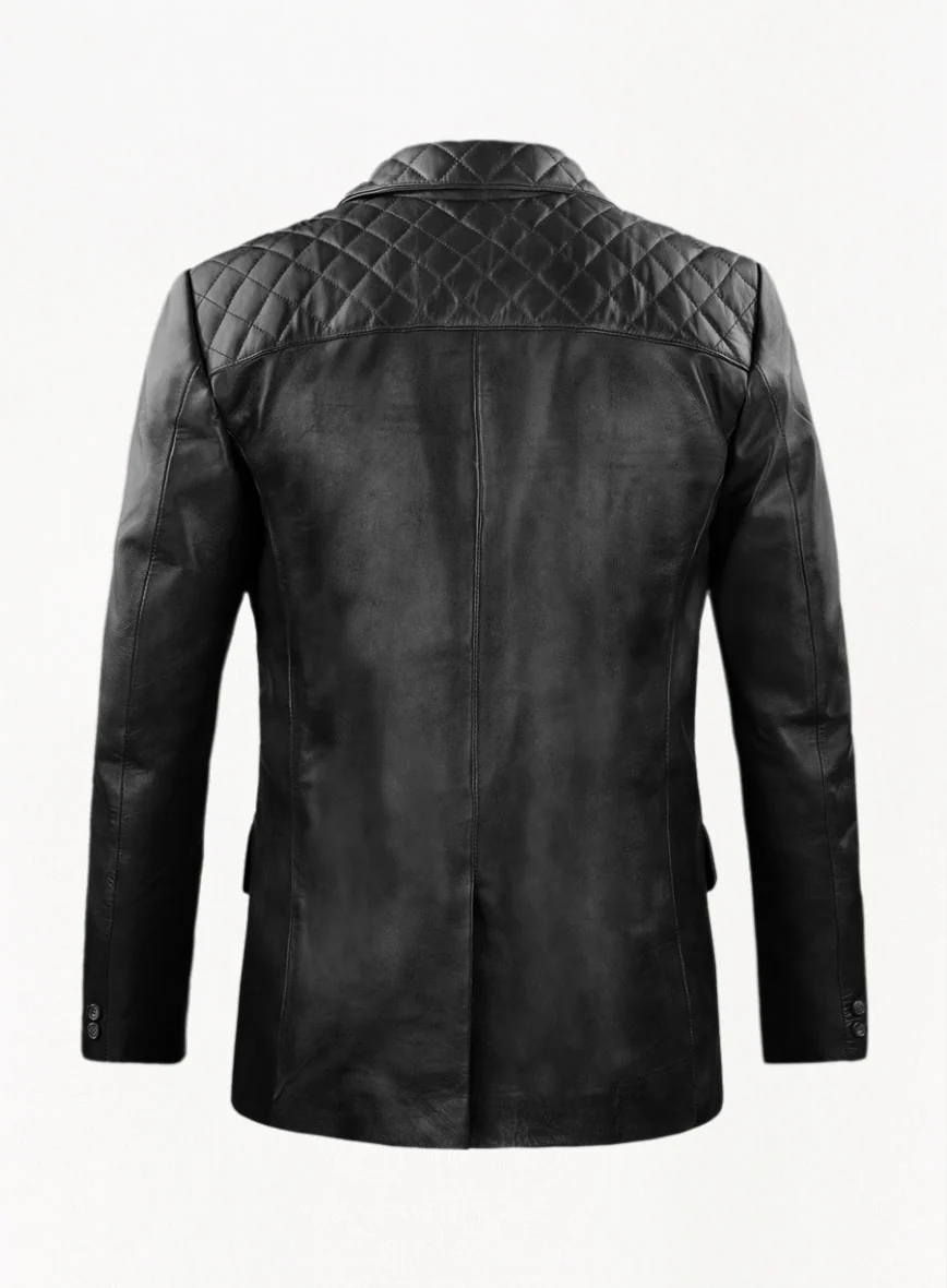 Harper Leather Blazer - Image 4
