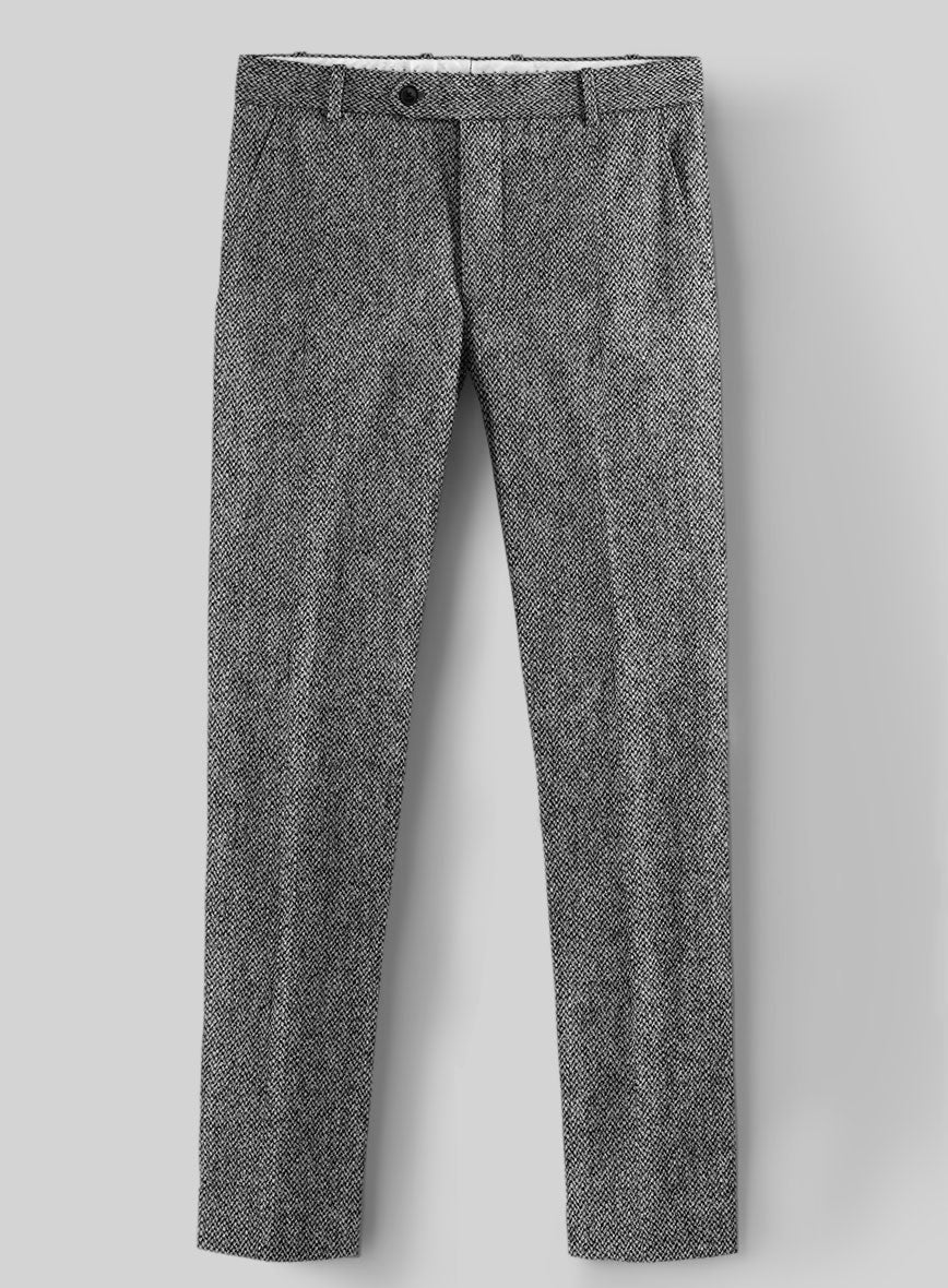 Harris Tweed Barley Gray Pants