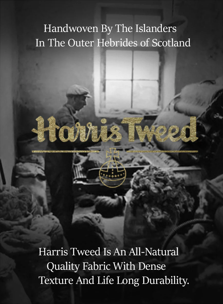 Harris Tweed Country Blue Suit - Image 9