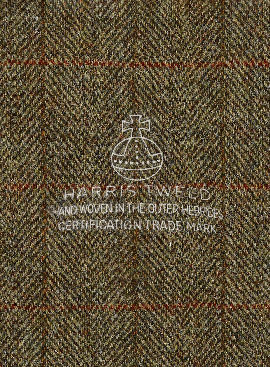 Harris Tweed Country Brown Check Suit - Image 8