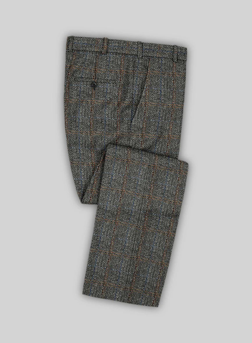 Harris Tweed Country Gray Pants - Image 2