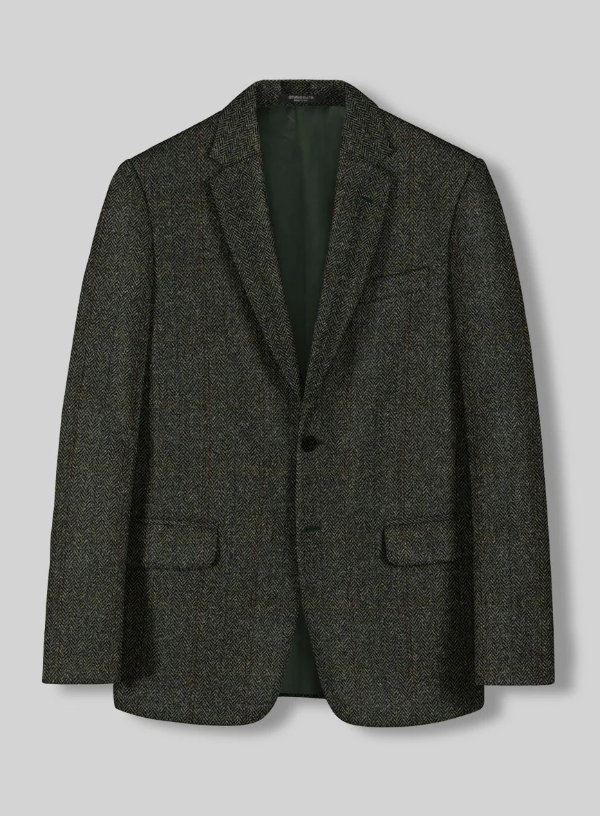 Harris Tweed Country Green Jacket