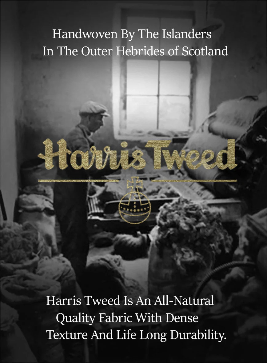 Harris Tweed Gordon Blue Jacket - Image 6