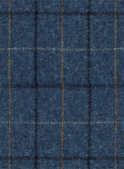 Harris Tweed Gordon Blue Pants - Image 3