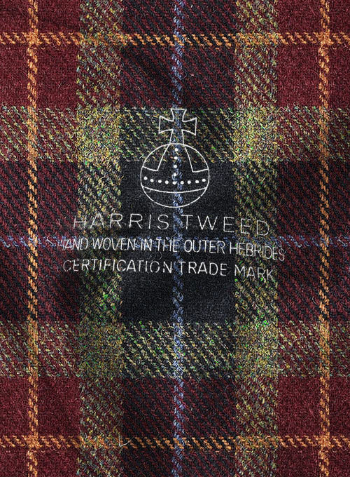 Harris Tweed Oscar Tartan Double Breasted Jacket - Image 3