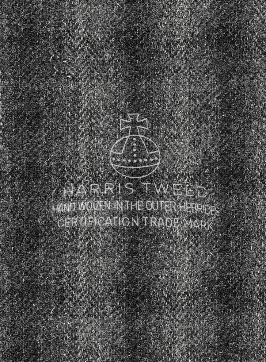 Harris Tweed Scot Gray Pants - Image 3