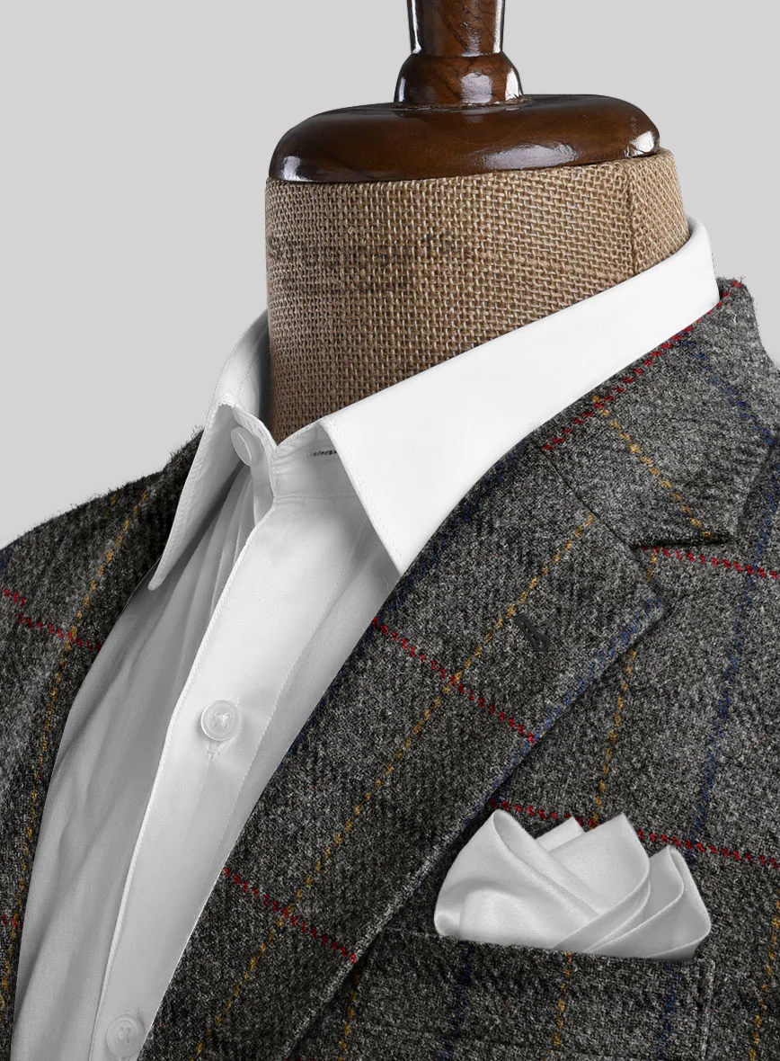 Harris Tweed Stormcrest Gray Jacket - Image 3