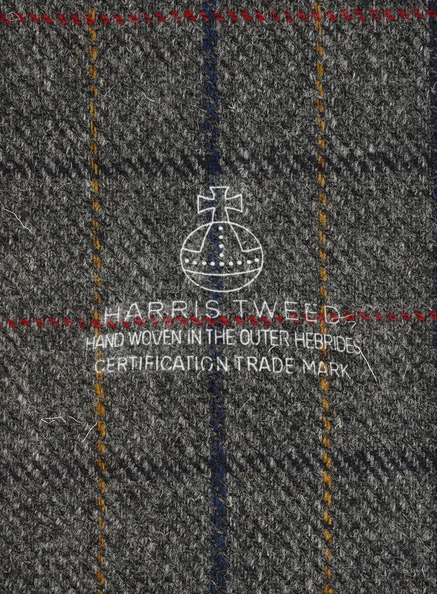 Harris Tweed Stormcrest Gray Jacket - Image 4