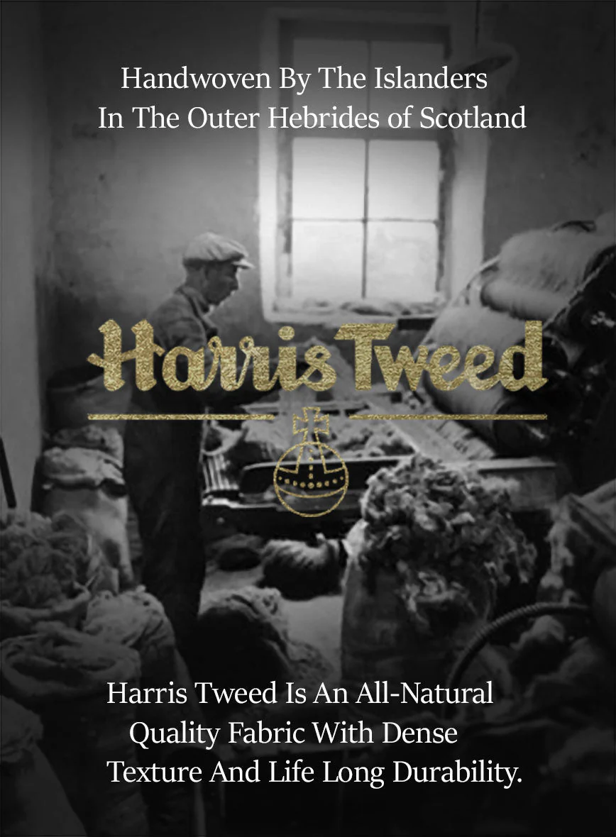 Harris Tweed Tan Glen Jacket - Image 8