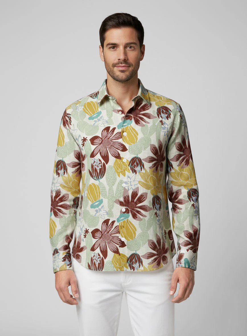 Heritage Floral Cotton Shirt