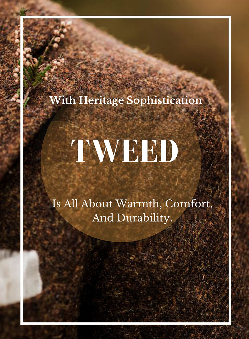 Highlander Black Tweed Double Breasted Jacket - Image 3