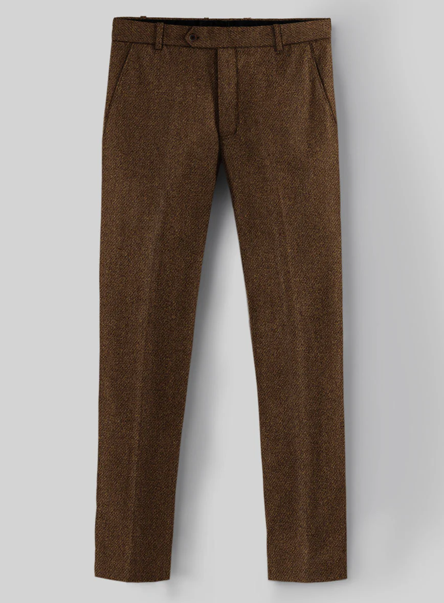 Highlander Coca Brown Tweed Pants
