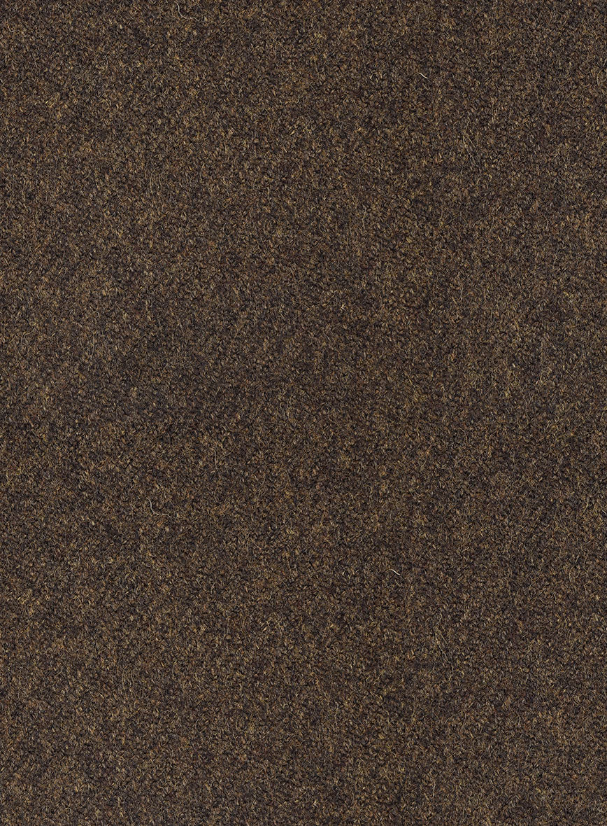 Highlander Dark Brown Tweed Hunting Vest - Image 5