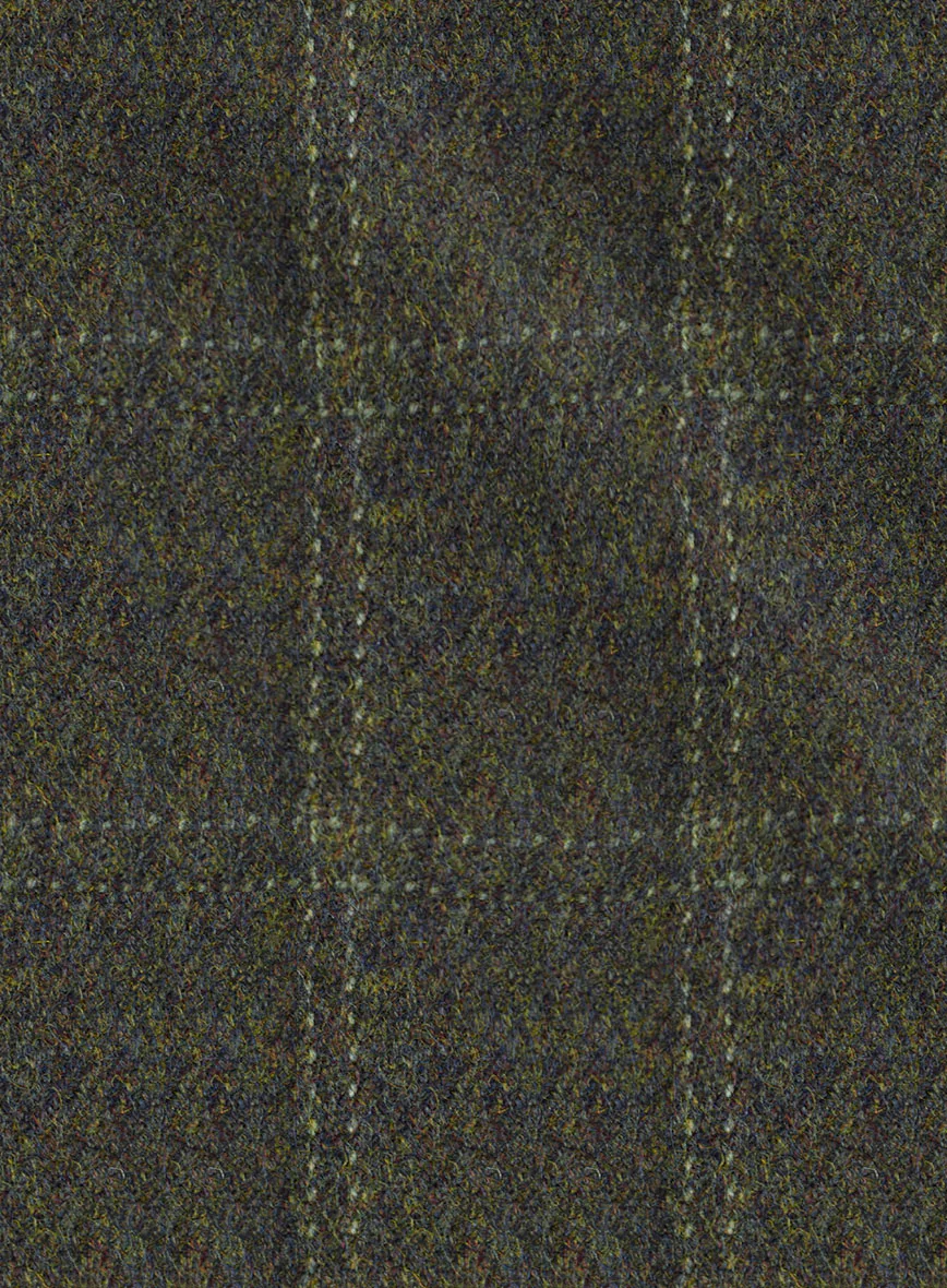 Highlander Green Windowpane Tweed Suit - Image 8