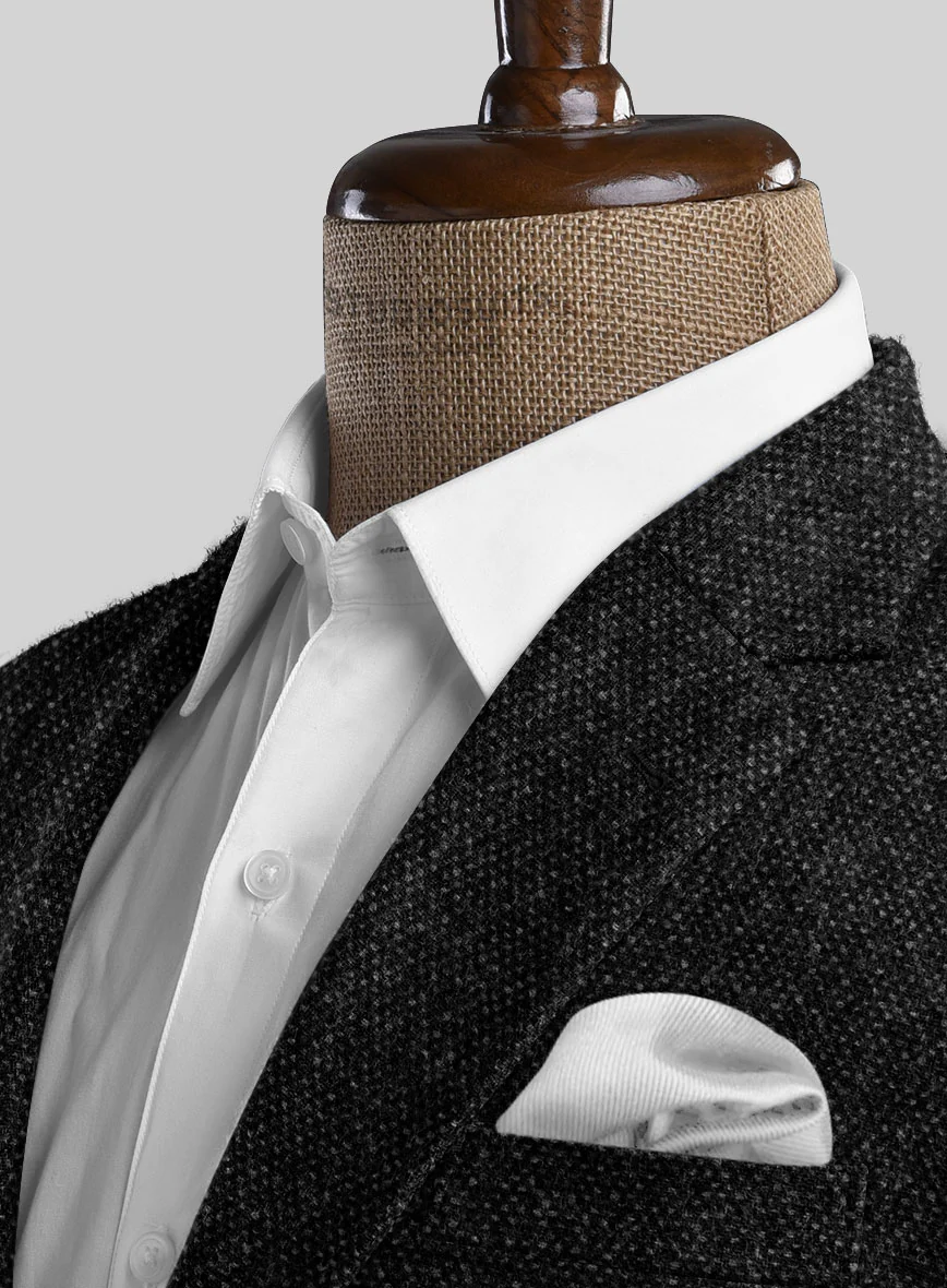 Highlander Heavy Charcoal Bedford Tweed Suit - Image 4